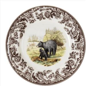 image:imageSpode 1607279 Salad Plate MulticolorBlack Bear