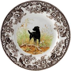 image:imageSpode 1607279 Salad Plate MulticolorBlack Labrador