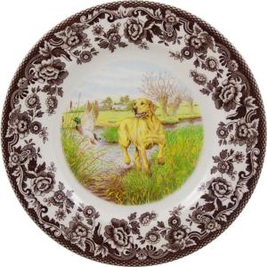 image:imageSpode 1607279 Salad Plate MulticolorYellow Labrador Retriever