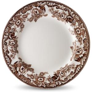 image:imageSpode Delamere Dinner Plate 105 Inch  Perfect for Thanksgiving and Other Special Occasions  Made in England from Fine Earthenware  Microwave and Dishwasher Safe