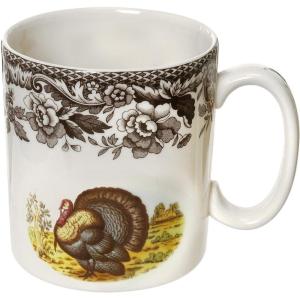 image:imageSpode Woodland 9oz Mug  Turkey Porcelain Coffee amp Tea Cup Microwave amp Dishwasher Safe Drinkware for Kitchen Dining Table Hot Beverages Everyday Entertaining amp Tabletop DisplayTurkey