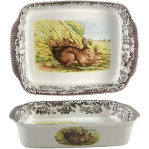 image:imageSpode Woodland Rabbit Handled Lasange Rabbit