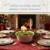 image:imageSpode Christmas Tree Gold 10 Square Bowl 100 fl oz  Decorative Holiday Serveware with 22K Gold Accents Elegant Stoneware for Christmas Table Serving Salads amp Vegetables  Dishwasher Safe