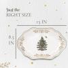 image:imageSpode Christmas Tree Gold Oval Platter