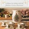 image:imageSpode Christmas Tree Gold Pitcher  17L Earthenware Jug with Handle amp Spout Holiday Serveware with 22K Gold Accents Elegant Decorative Pitcher for Christmas Dining amp Entertaining