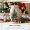 image:imageSpode Christmas Tree Gold Pitcher  17L Earthenware Jug with Handle amp Spout Holiday Serveware with 22K Gold Accents Elegant Decorative Pitcher for Christmas Dining amp Entertaining