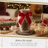 image:imageSpode Christmas Tree Gold Vase Round Bouquet Shape with 22 Karat Gold Accents  8 H x 55 L Porcelain Holiday Floral Holder for Centerpieces amp Seasonal Table Dcor  Elegant Housewarming Gift