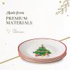 image:imageSpode Kit Kemp Doodles Christmas Cake Plates Set of 4  Whimsical Festive Illustrations with Cheeky Taglines Decorative Holiday Dessert amp Party Plates Fine China 6 Seasonal Tableware
