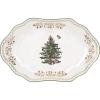 image:imageSpode Christmas Tree Gold Oval Platter