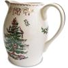 image:imageSpode Christmas Tree Gold Pitcher  17L Earthenware Jug with Handle amp Spout Holiday Serveware with 22K Gold Accents Elegant Decorative Pitcher for Christmas Dining amp Entertaining
