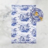 image:imagePimpernel Blue Italian Tea Towel  Cotton Kitchen Towel with 18th Century Italian Countryside Scene Decorative Dish Drying Accessory EuropeanStyle Tableware Accessory  Machine Washable 18 x 29