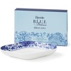 image:imageSpode Blue Italian Brocato Diamond Dish  85Inch Porcelain Serving Piece Decorative Table Dish for Salads Appetizers Pasta Desserts  Housewarming Gift