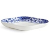image:imageSpode Blue Italian Brocato Diamond Dish  85Inch Porcelain Serving Piece Decorative Table Dish for Salads Appetizers Pasta Desserts  Housewarming Gift