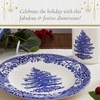image:imageSpode Blue Italian Christmas Mug 12oz  Elegant Holiday Drinkware with Iconic Christmas Tree Motif Dishwasher amp Microwave Safe Festive Mug for Hot Cocoa Tea Coffee Lovers  Ideal for Bar Cart8 Plate