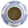 image:imageSpode Blue Italian Porcelain Lidded Hexagonal Vase 57Inch Decorative Accent with Imari Border amp Cobalt Detailing for Elegant Display amp Storage  Great Urn for Gifting Wedding CenterpiecesBritish Flowers