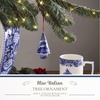 image:imageSpode Blue Italian Tree  Holiday Porcelain Decoration Featuring Contemporary Design  Christmas Ornament for Tree Wreath Festive Home Display  Great for Gifting amp DcorBlue Italian Tree
