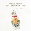 image:imageSpode Blue Italian Tree  Holiday Porcelain Decoration Featuring Contemporary Design  Christmas Ornament for Tree Wreath Festive Home Display  Great for Gifting amp DcorSnowman