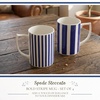 image:imageSpode Steccato Collection  12oz Coffee Mug with Large Handles Stripe Cobalt Blue Set of 4  Fine Earthenware  Dishwasher and Microwave Safe  Cup For Coffee Tea Latte and Hot Chocolate4