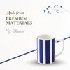 image:imageSpode Steccato Collection  12oz Coffee Mug with Large Handles Stripe Cobalt Blue Set of 4  Fine Earthenware  Dishwasher and Microwave Safe  Cup For Coffee Tea Latte and Hot Chocolate1