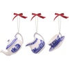 image:imageSpode Blue Italian 3Piece Tea Set Ornaments  Mini Teapot Creamer Cup with Saucer  MultiPurpose Use as Napkin Ring Hanging Ornament Home Decor  Classic Italian Countryside Ceramic Ornaments
