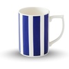 image:imageSpode Steccato Collection  12oz Coffee Mug with Large Handles Stripe Cobalt Blue Set of 4  Fine Earthenware  Dishwasher and Microwave Safe  Cup For Coffee Tea Latte and Hot Chocolate1