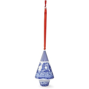 image:imageSpode Blue Italian Tree  Holiday Porcelain Decoration Featuring Contemporary Design  Christmas Ornament for Tree Wreath Festive Home Display  Great for Gifting amp DcorBlue Italian Tree