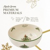 image:imagePortmeirion Spode Christmas Tree Serving Bowl 9Inch Holiday Dish for Pasta Salad Fruit amp Side Dishes Earthenware Tableware Perfect for Entertaining amp Holiday Decor Dishwasher Safe
